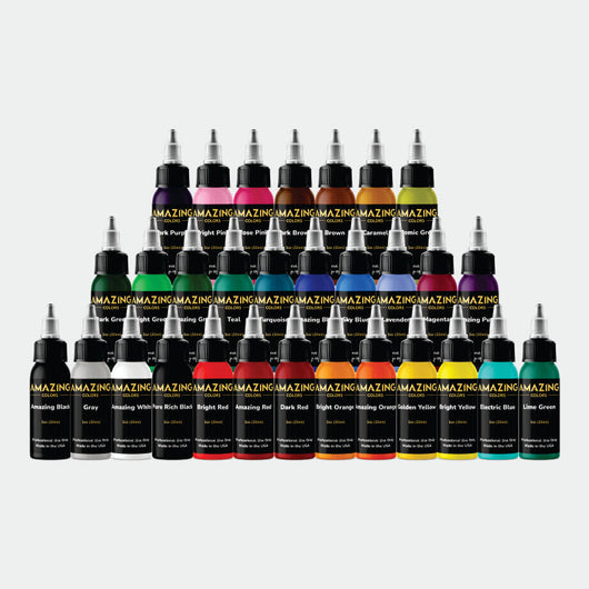 Amazing Colors Tinten-Set – Profi-Set – 30 Farben (30ml)